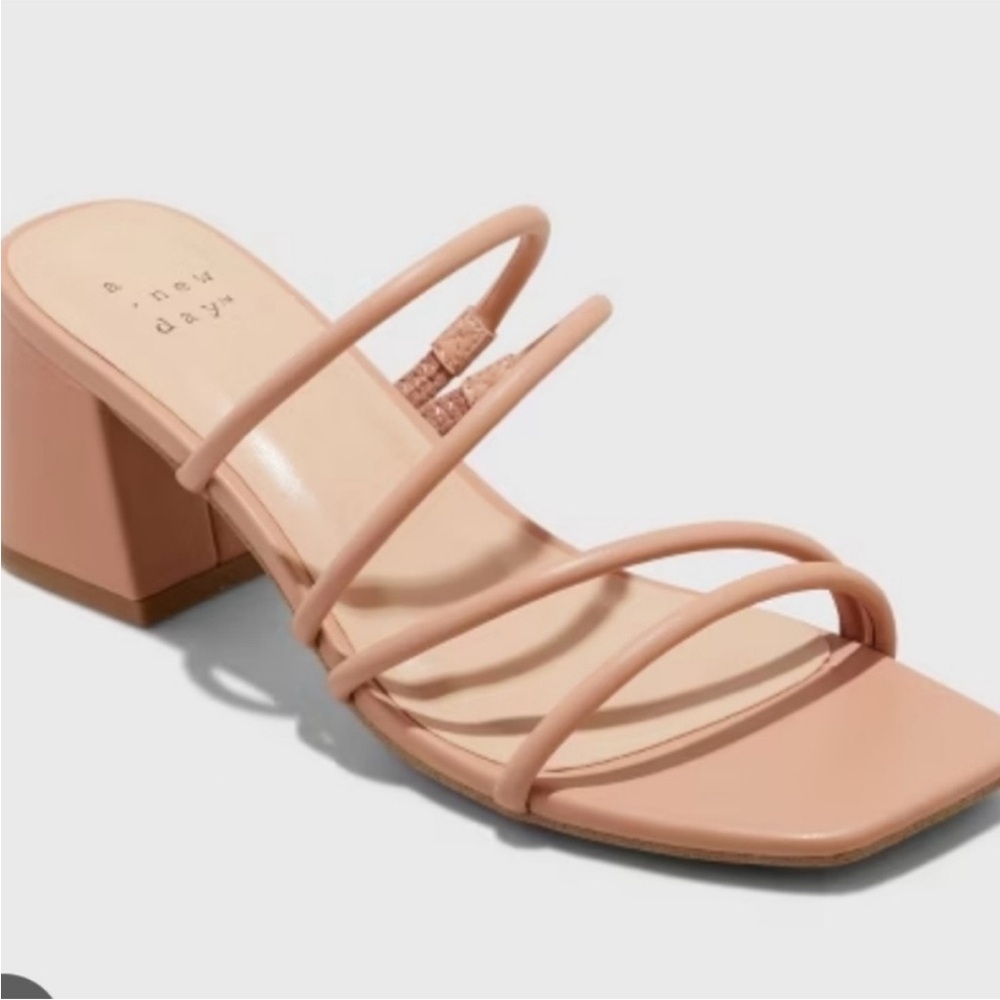 A New Day Women's Light Brown Blakely Heels